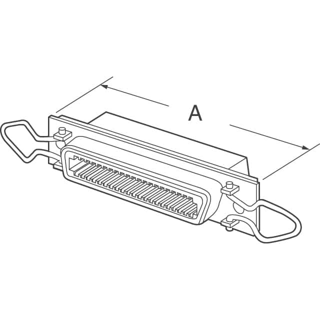 5555983-1 TE Connectivity AMP Connectors  Centronics Connectors